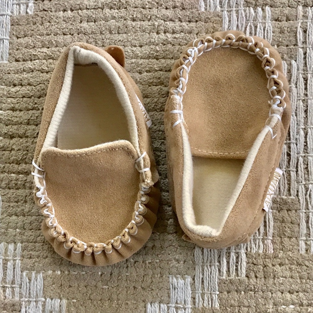 Baby leather soft sole shoes NWOT